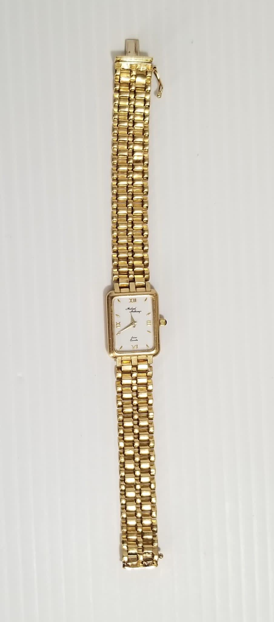 Amazing Michael Anthony Solid 14KT Quartz Watch (1 of 11)