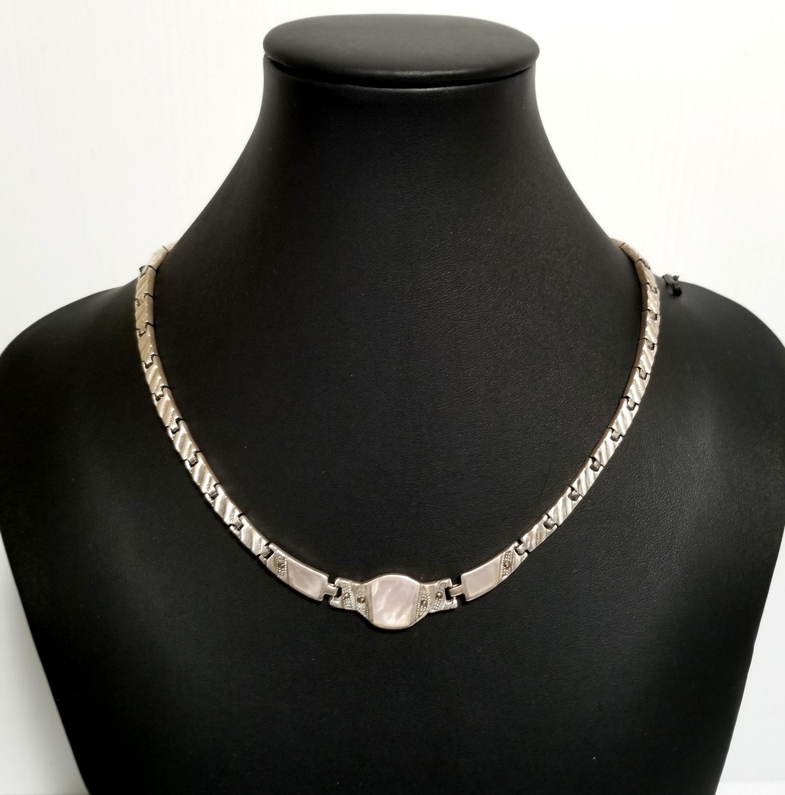 Amazing 925 Sterling Mother of Pearl Set (1 of 7)