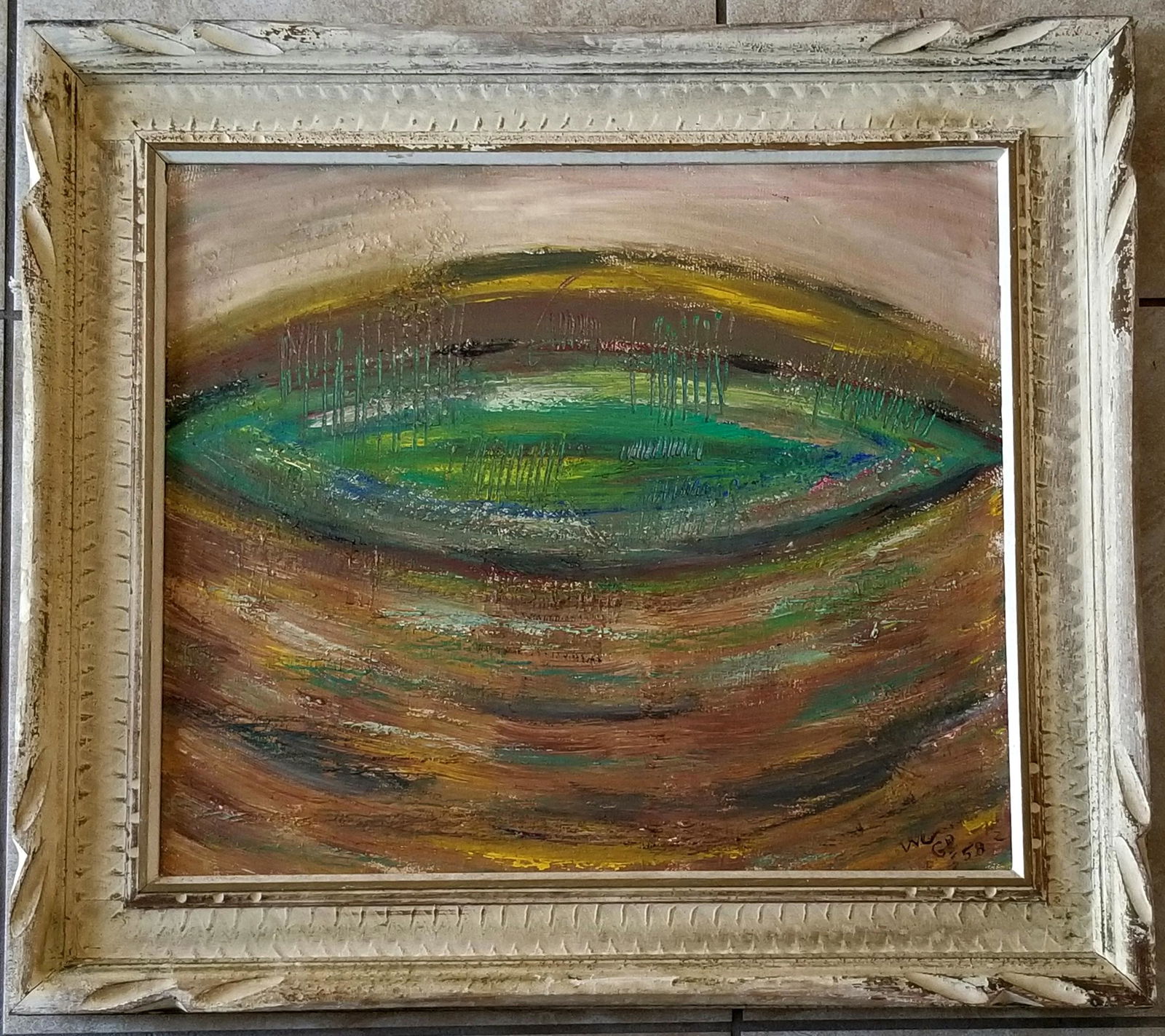 Amazing William Grosvenor Congdon Oil Canvas (1 of 2)