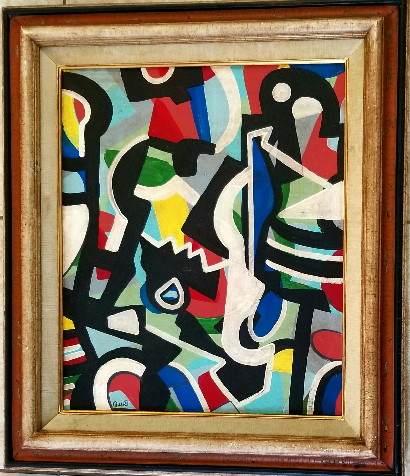 Amazing Walter Quirt Oil Canvas (1 of 3)