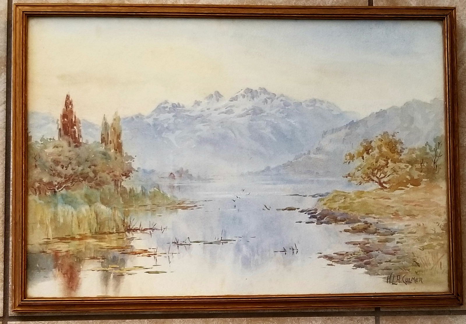 Henry L. A. Culmer Watercolor (1 of 2)