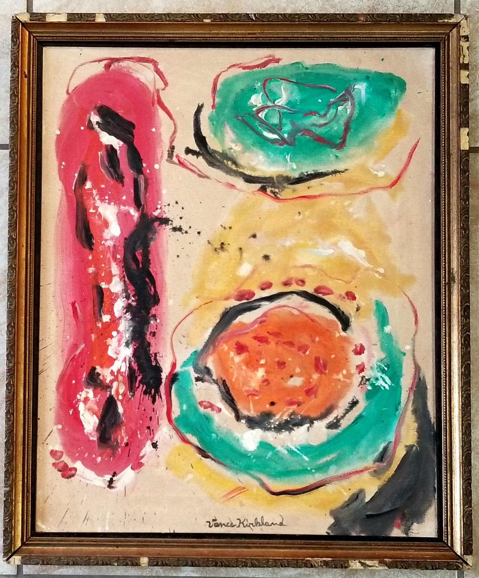 Amazing Vance Kirkland Oil Canvas (1 of 2)