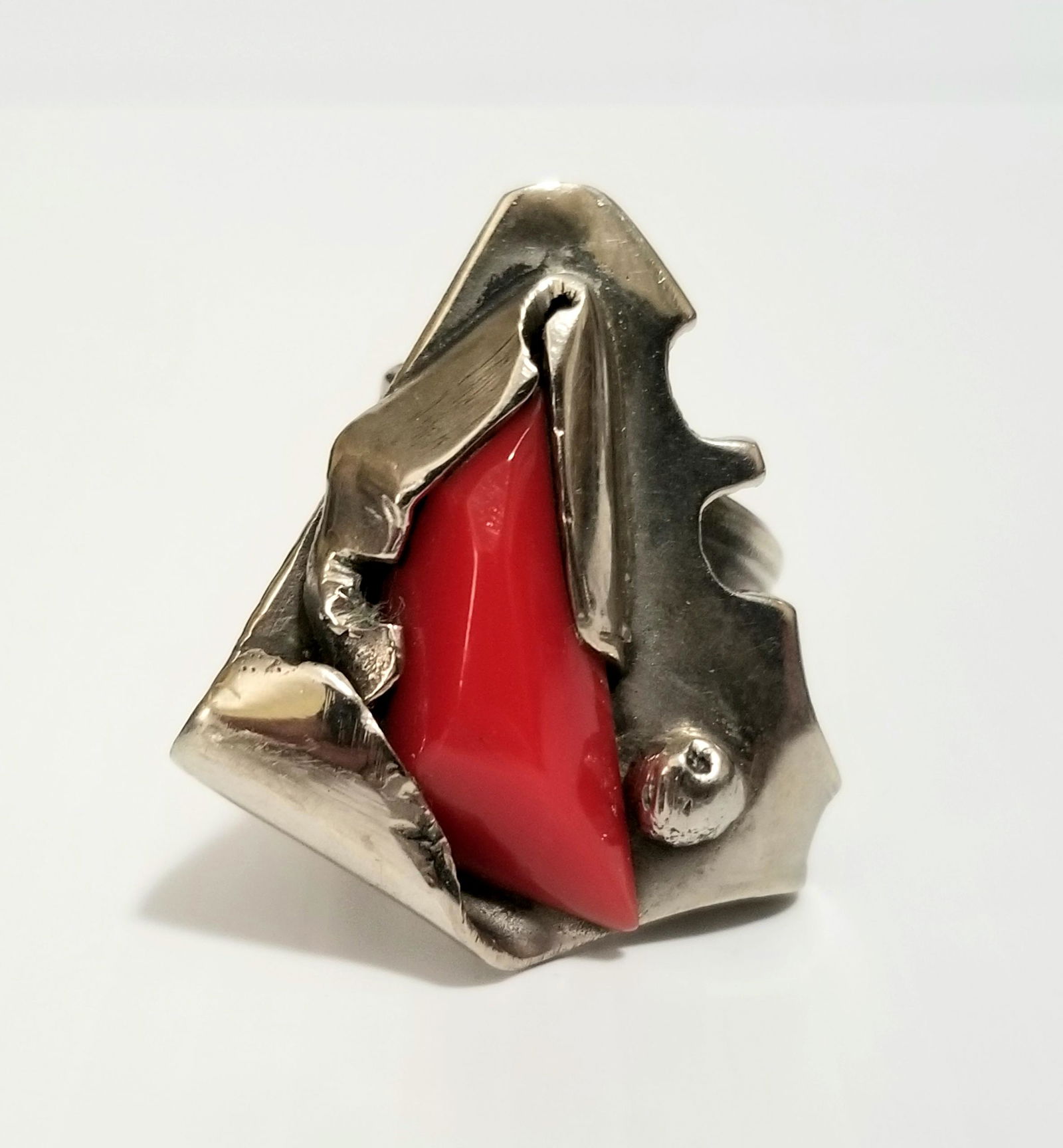 Amazing Victor Sico Silver Art Deco Ring (1 of 9)