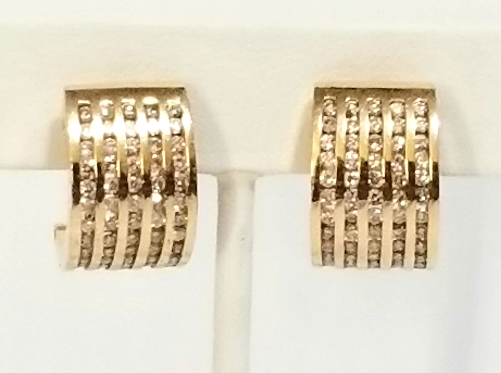 Amazing IRA 14KT Diamonds Earrings (1 of 6)