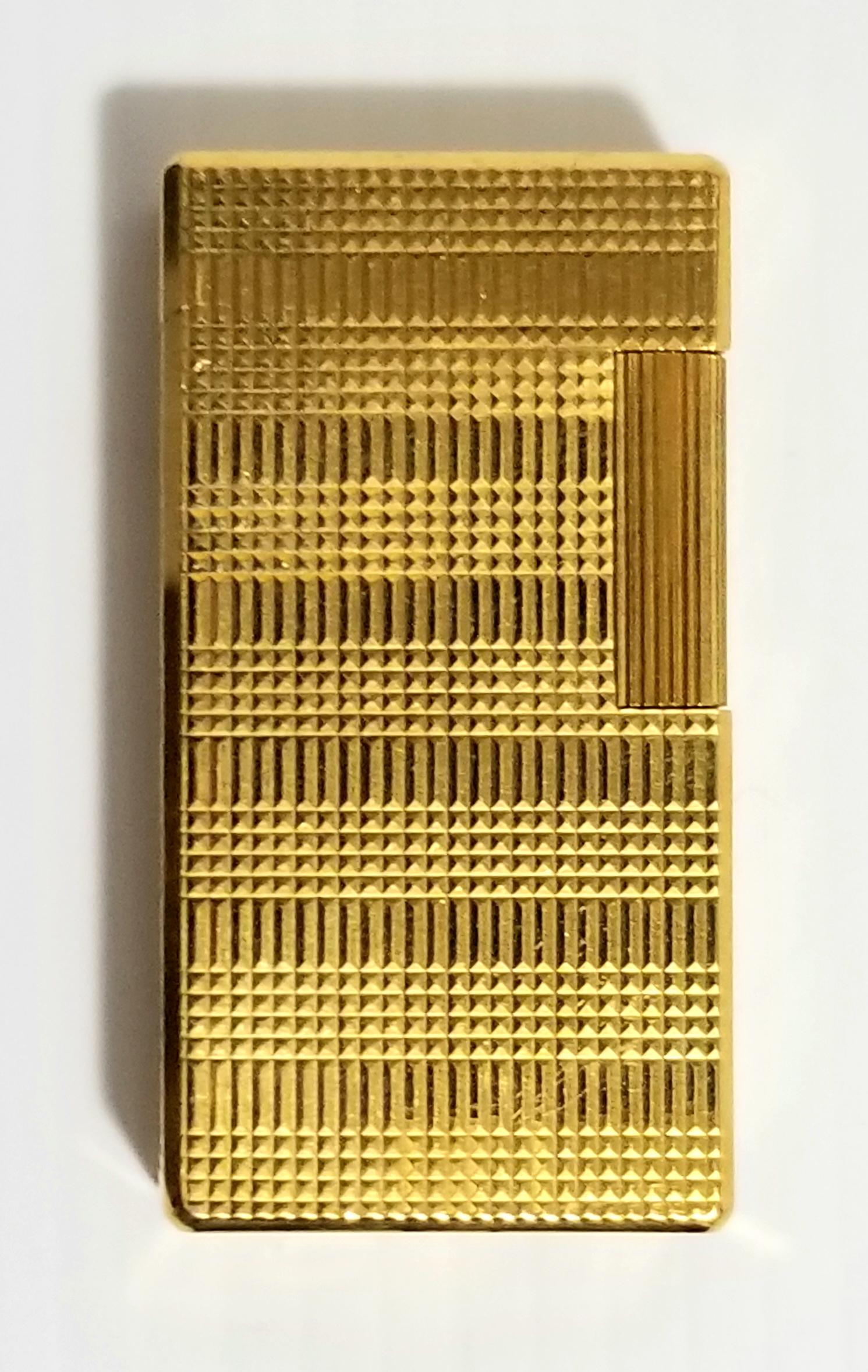 Amazing Flaminaire Gold Tone Lighter: Beautiful Flaminaire France gold tone lighter, 2 3/8 x 1 1/4 x 1/2 inches. It needs stone fire and gas.