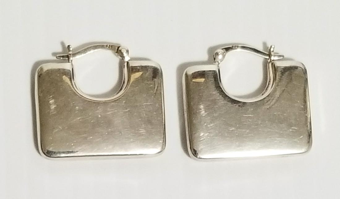 Amazing 925 Sterling Art Deco Earrings (1 of 3)