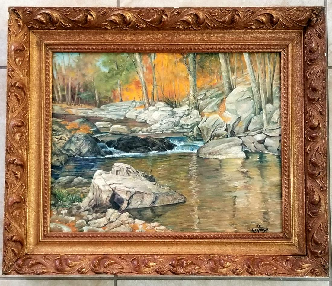 Amazing Martiros Seregeevich Sarian Oil Canvas (1 of 2)