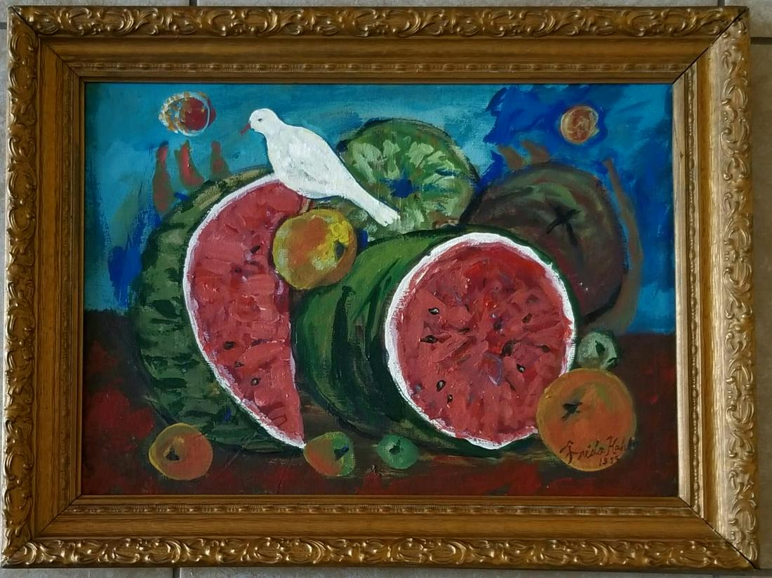 Amazing Frida Kahlo 1953 Oil Canvas (1 of 3)