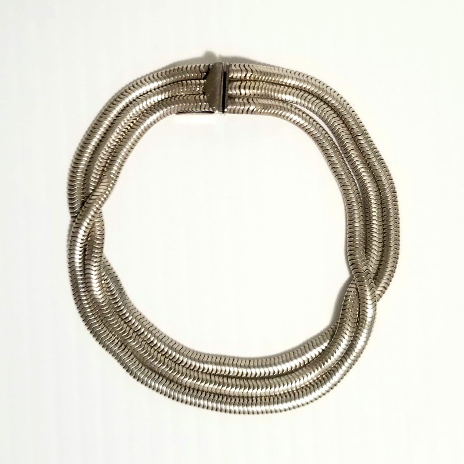 Amazing Sterling Silver 3 Chains Bracelet (1 of 5)