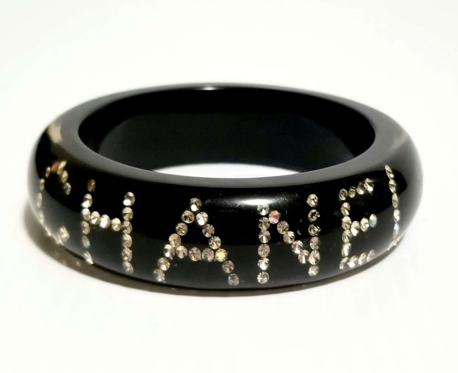 Amazing Vtg Channel Lucite Bracelet (1 of 5)