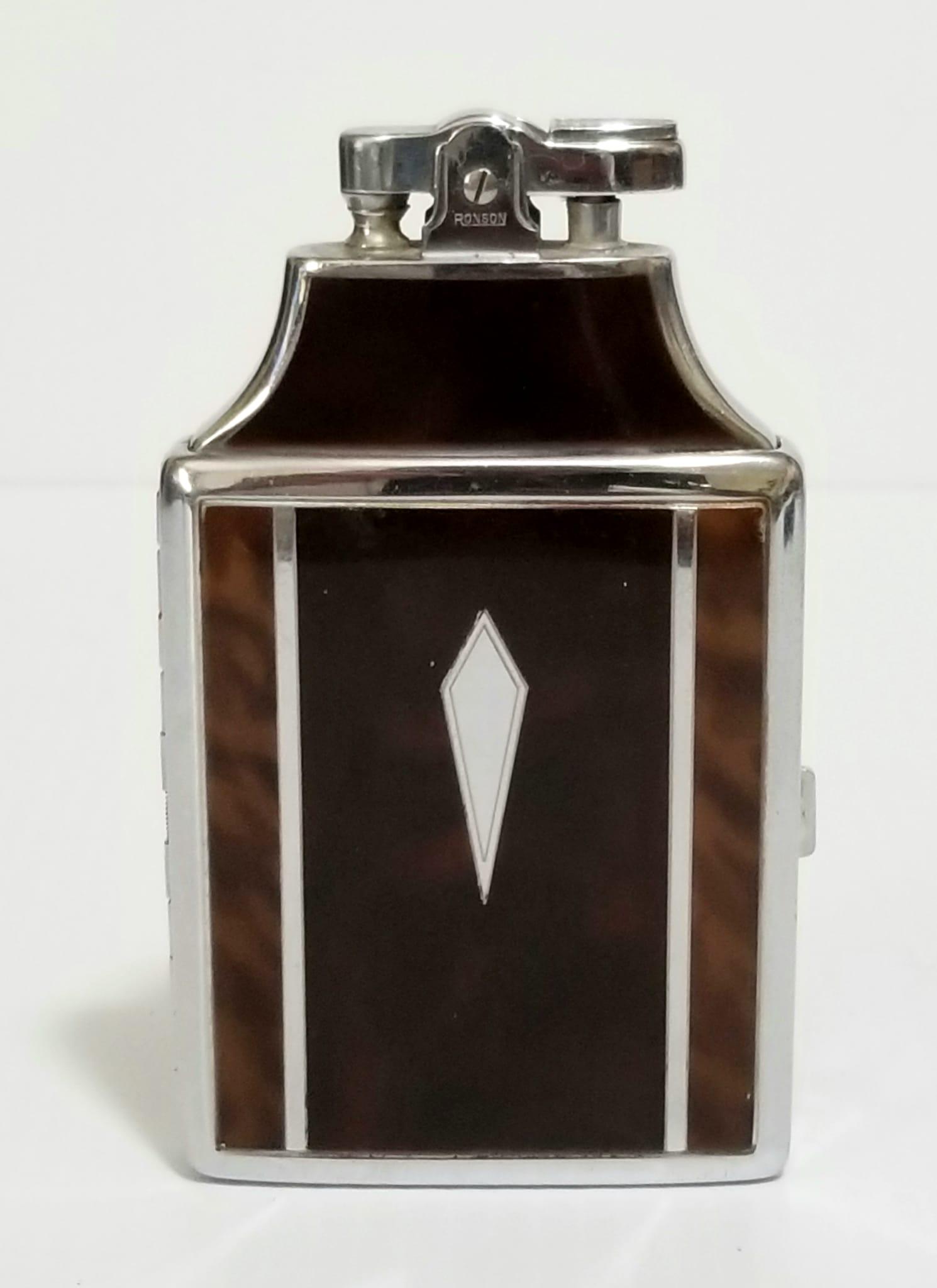 Amazing Vtg Ronson Cigarrette Case Lighter (1 of 12)