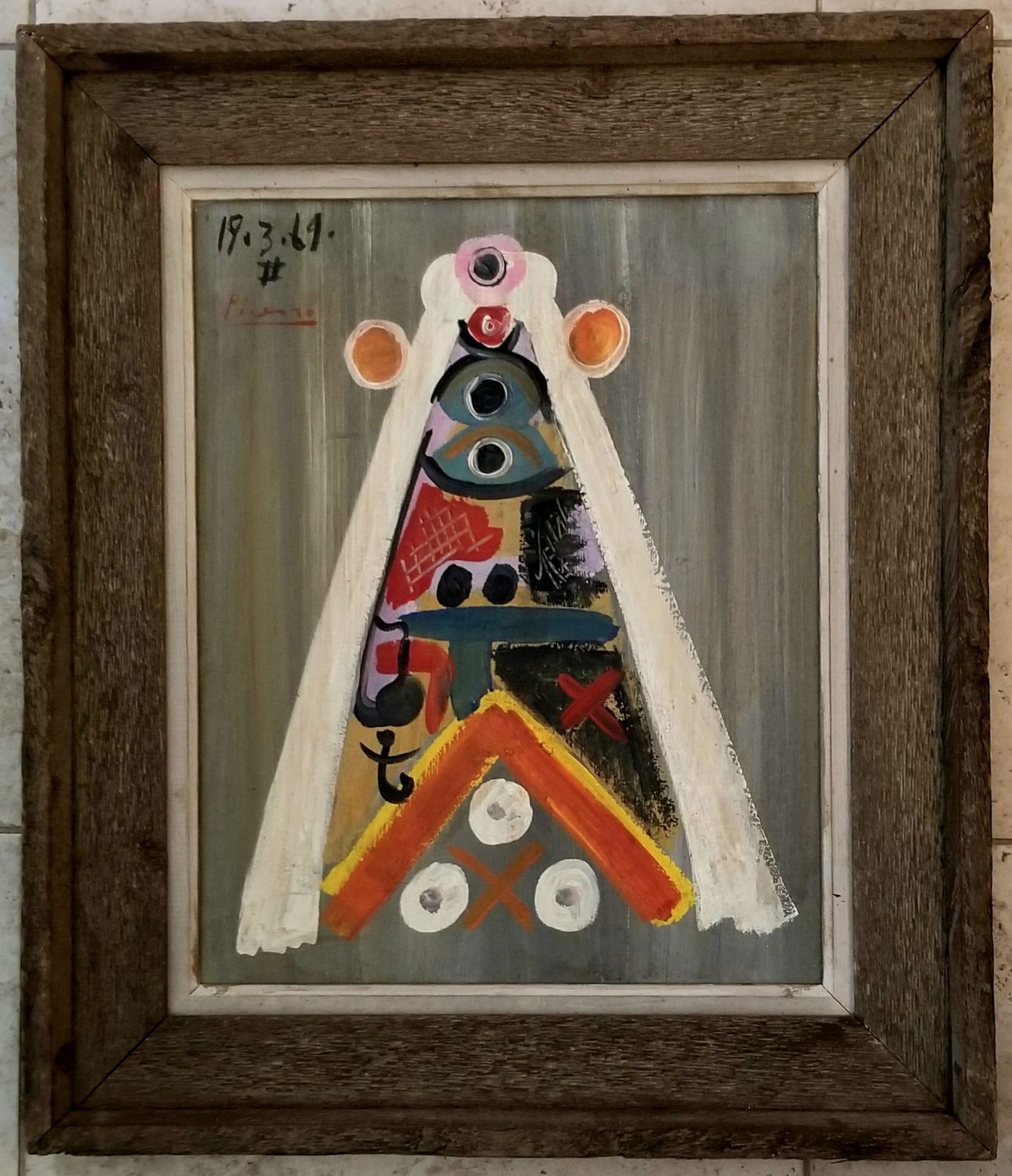 Amazing Pablo Picasso Oil Canvas (1 of 3)