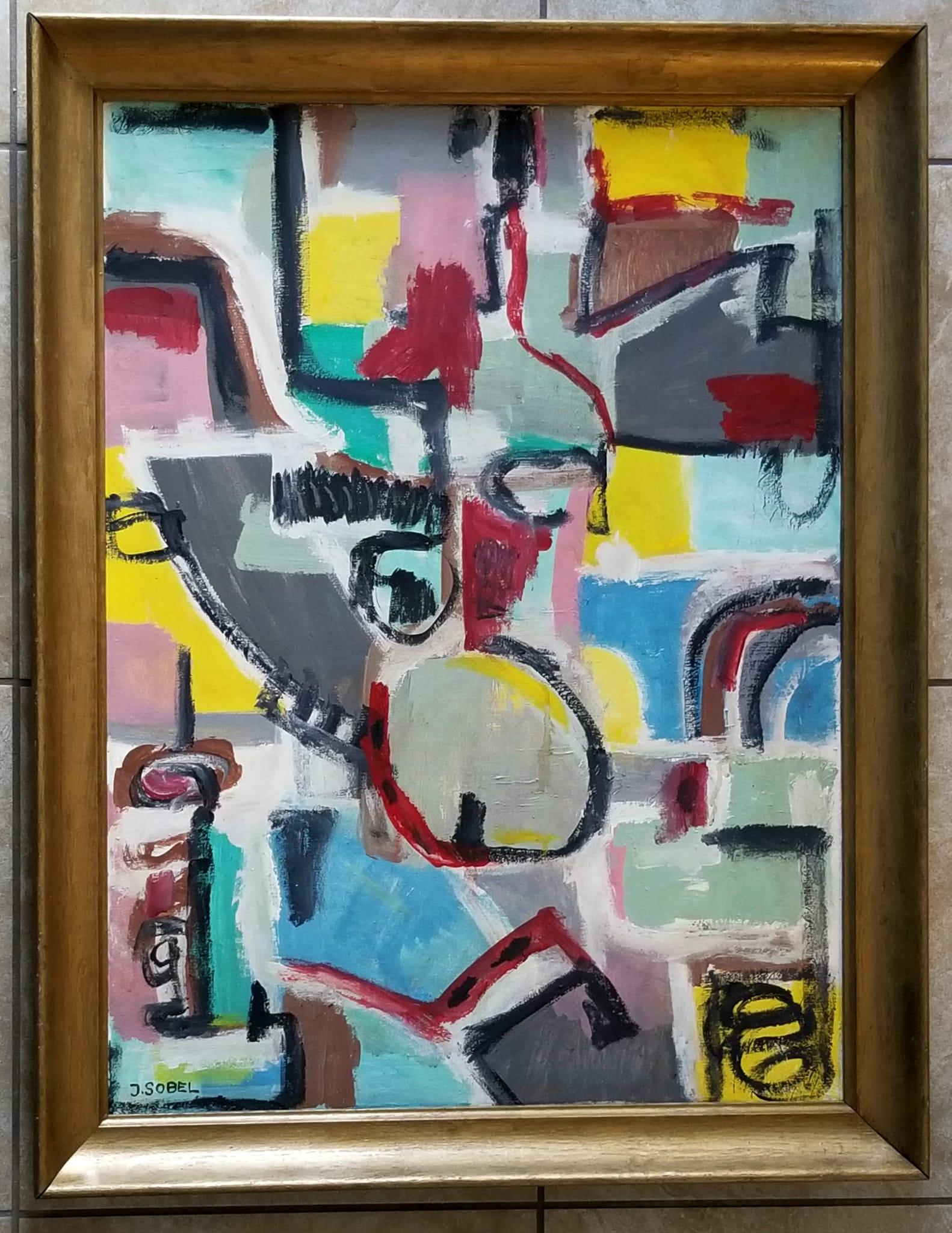 Amazing J. Sobel Oil Canvas (1 of 2)