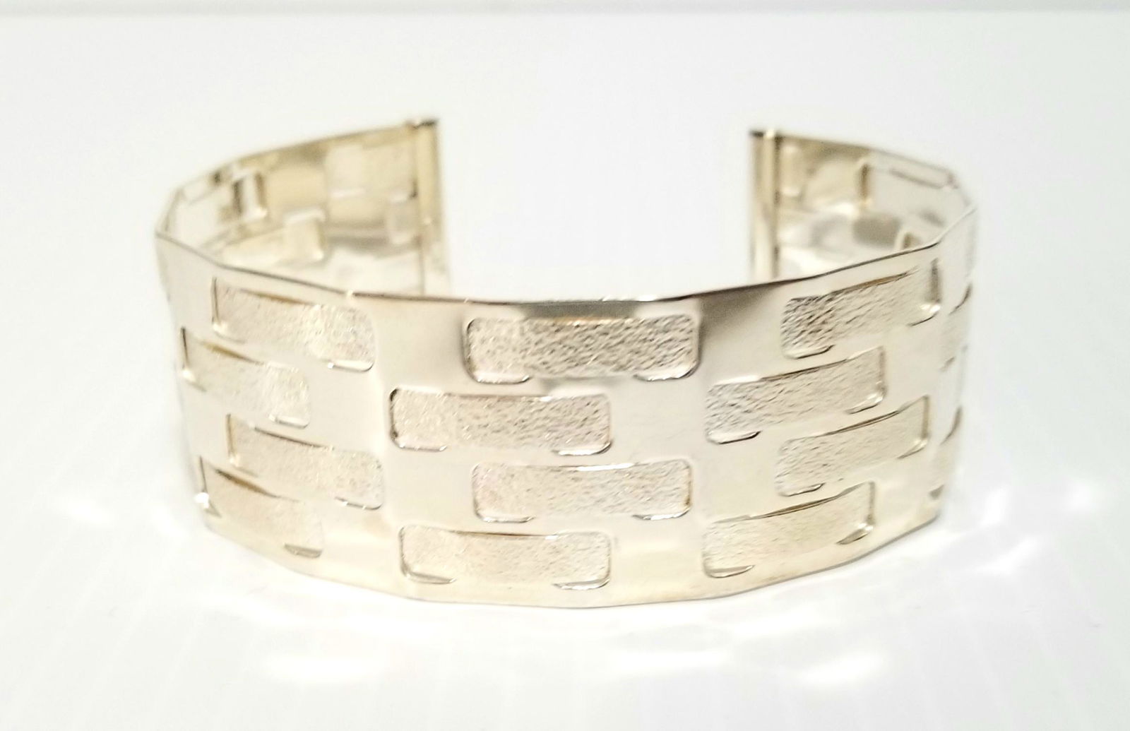 Amazing 925 Sterling Silver Italy Bracelet (1 of 6)