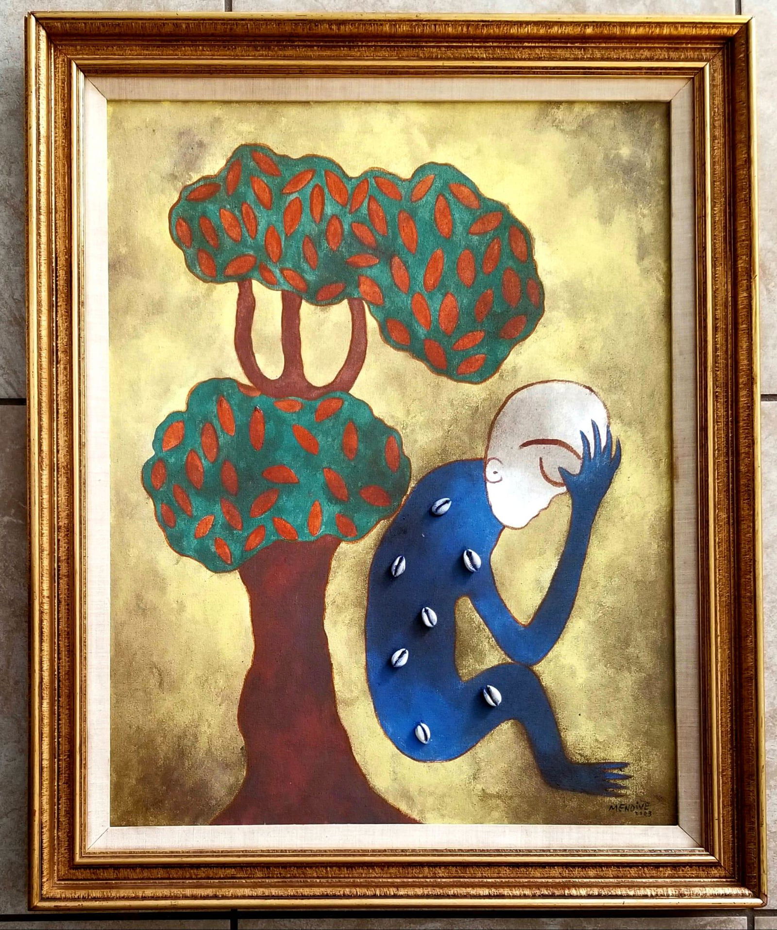 Amazing Manuel Mendive Acrylic Canvas (1 of 3)