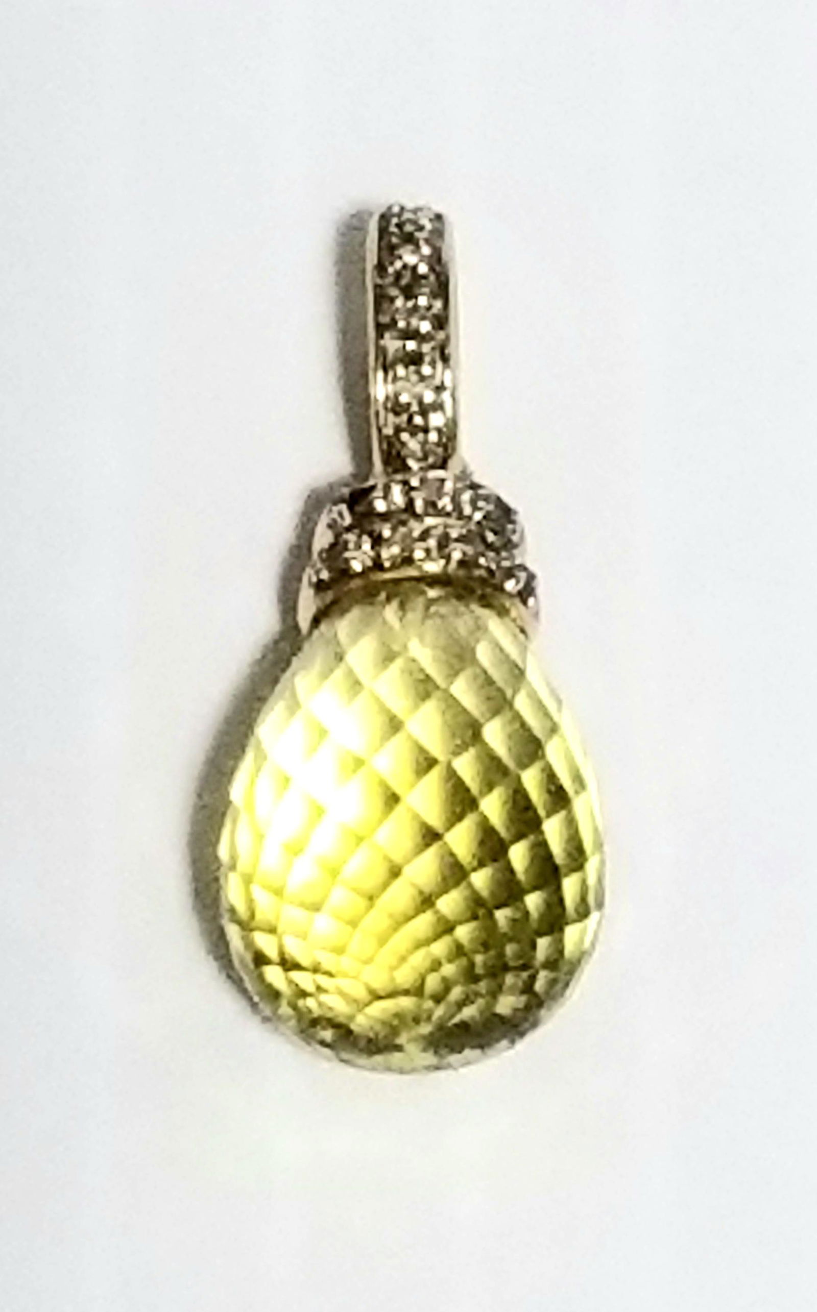 Amazing 14KT Gold Citrine Pendant (1 of 7)