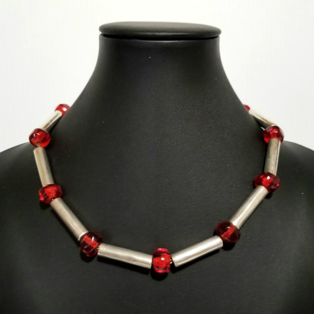 Amazing Taxco 925 Sterling Mexico Necklace (1 of 4)