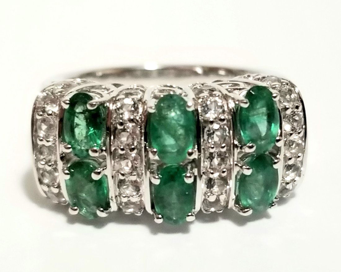 Amazing 925 Sterling Stone Ring (1 of 5)