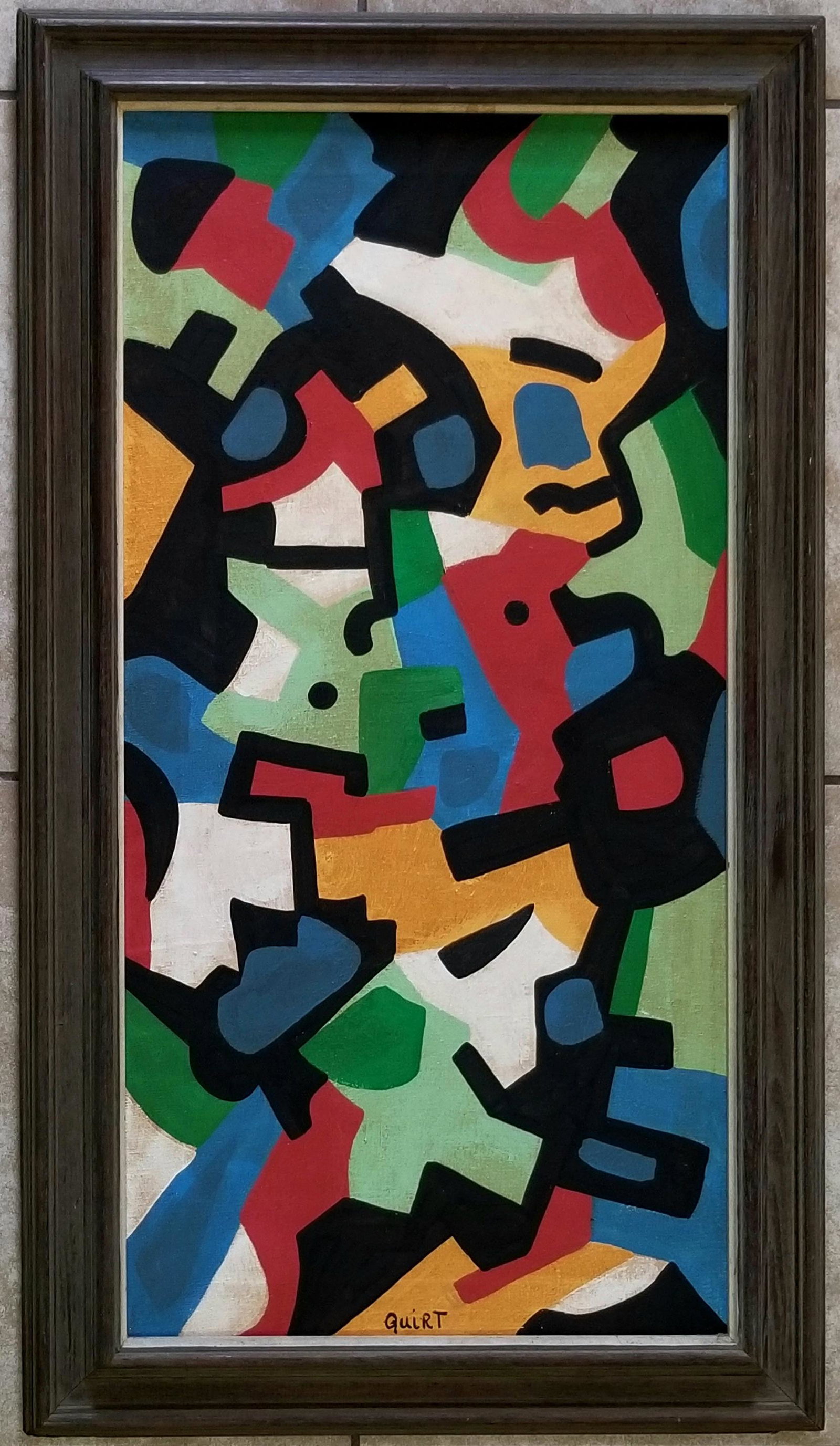 Amazing Walter Quirt Oil Canvas (1 of 2)