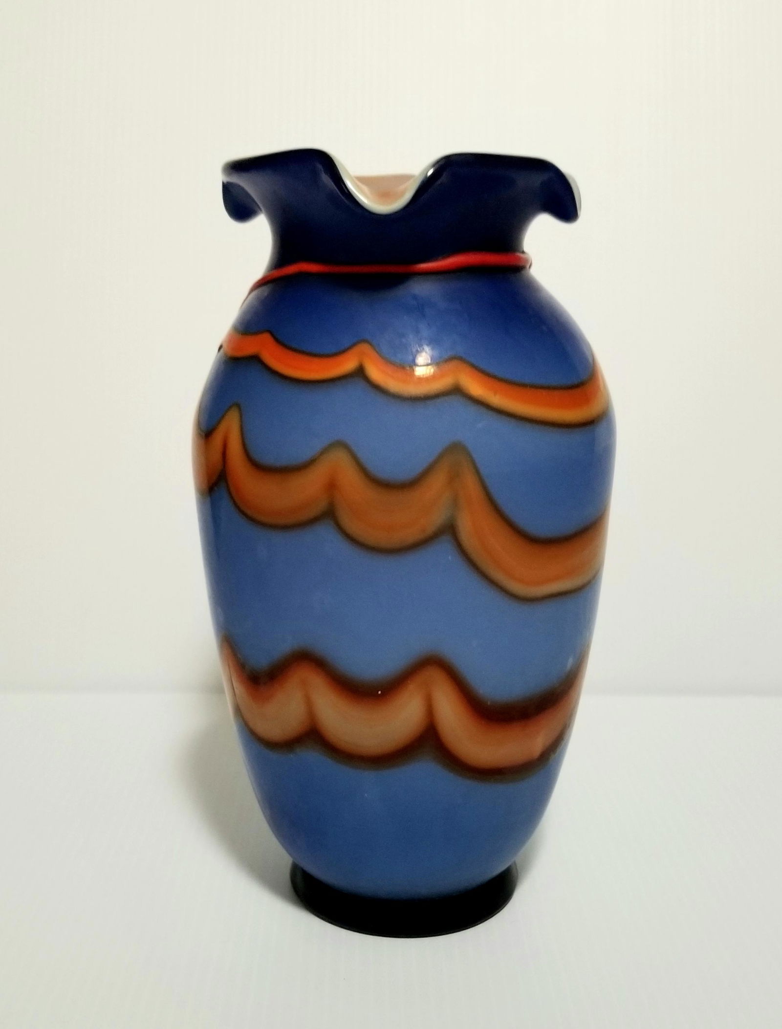 AMAZING MURANO MULTICOLOR VASE (1 of 5)