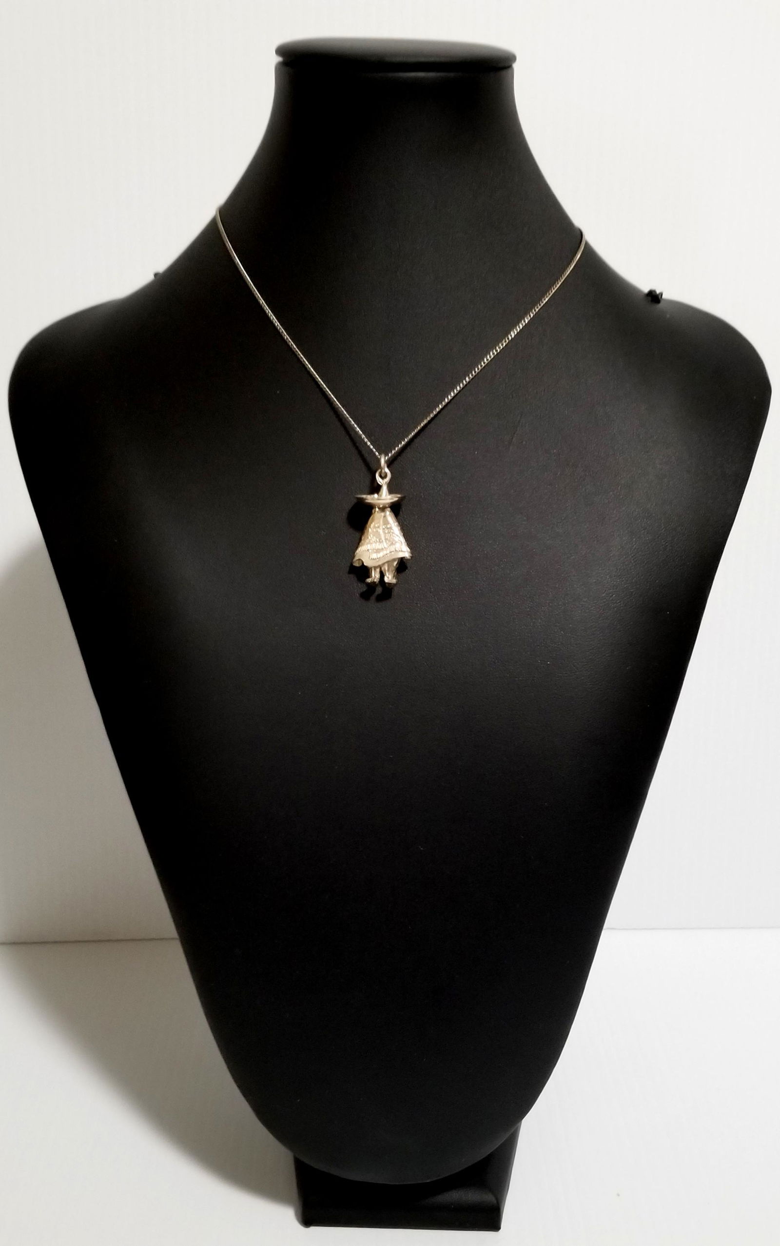 AMAZING 925 STERLING MEXICO PENDANT NECKLACE (1 of 6)