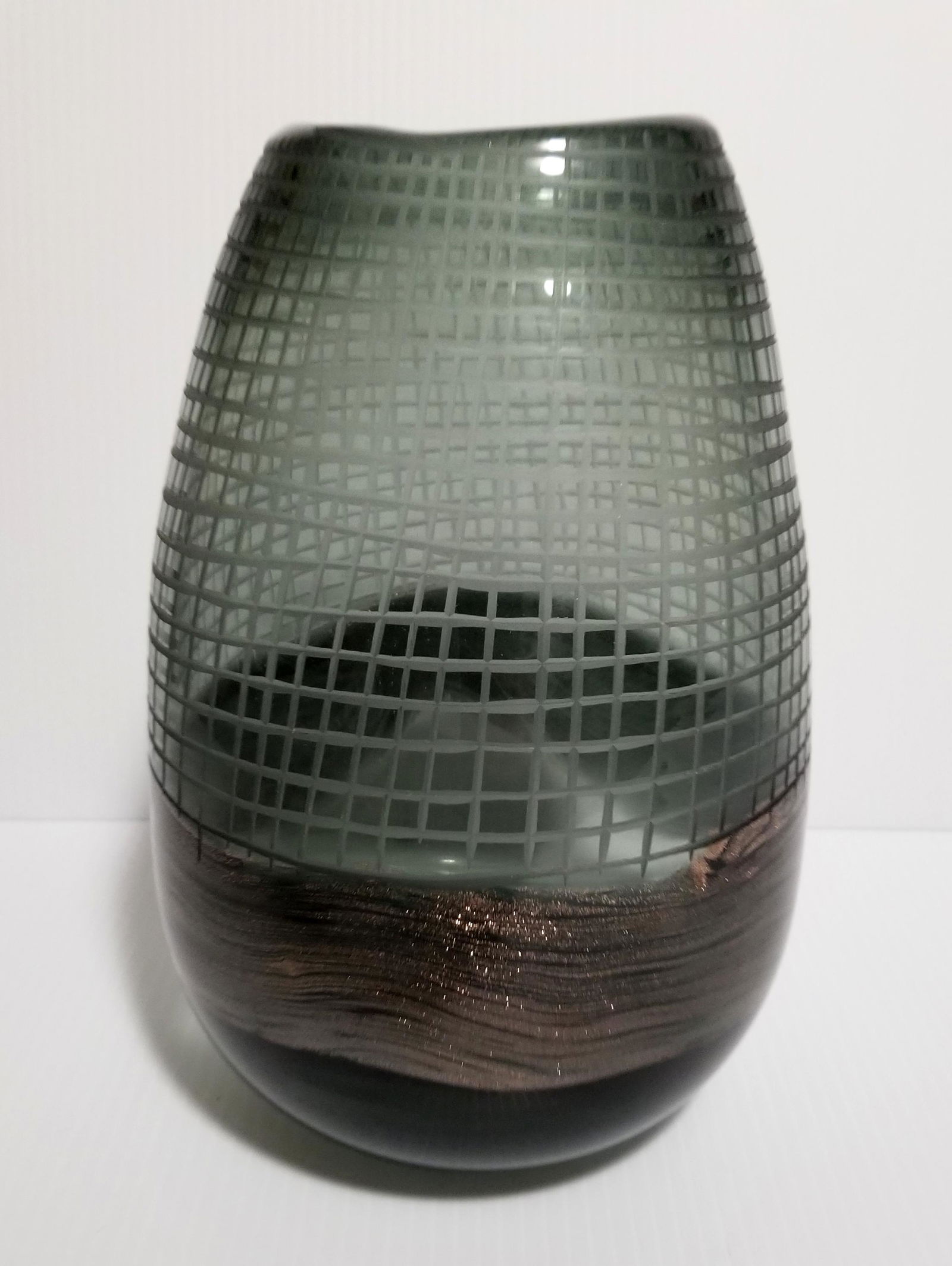 Amazing Murano Hand Cut Vase (1 of 6)