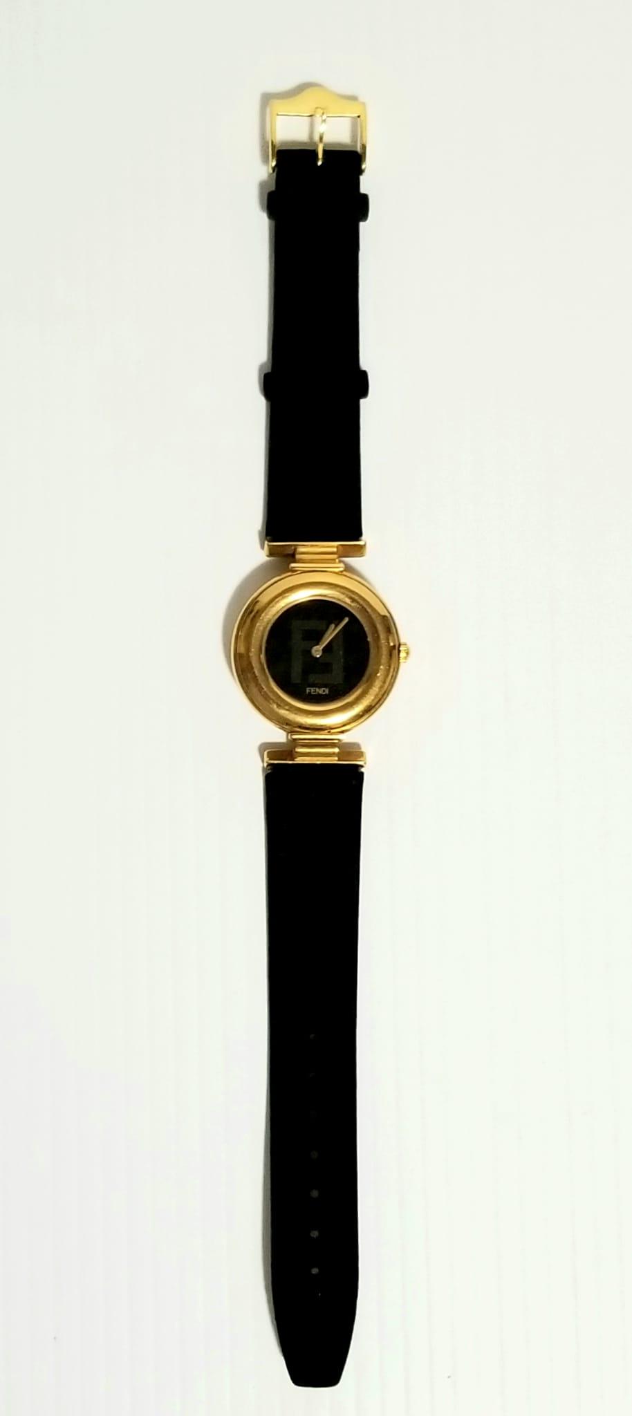 Amazing Fendi Gold Filled Swiss Watch (1 of 5)