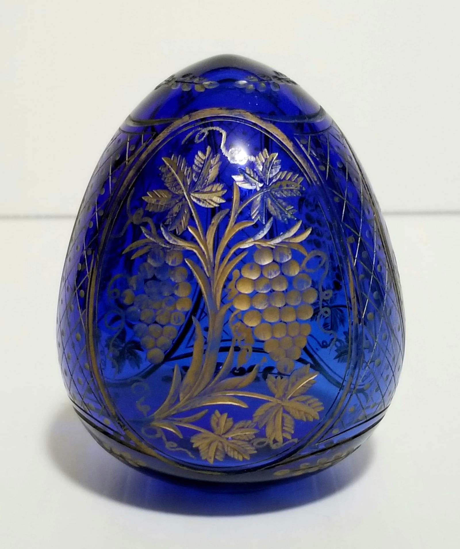 Amazing Faberge Hand Painted Crystal Egg (1 of 4)