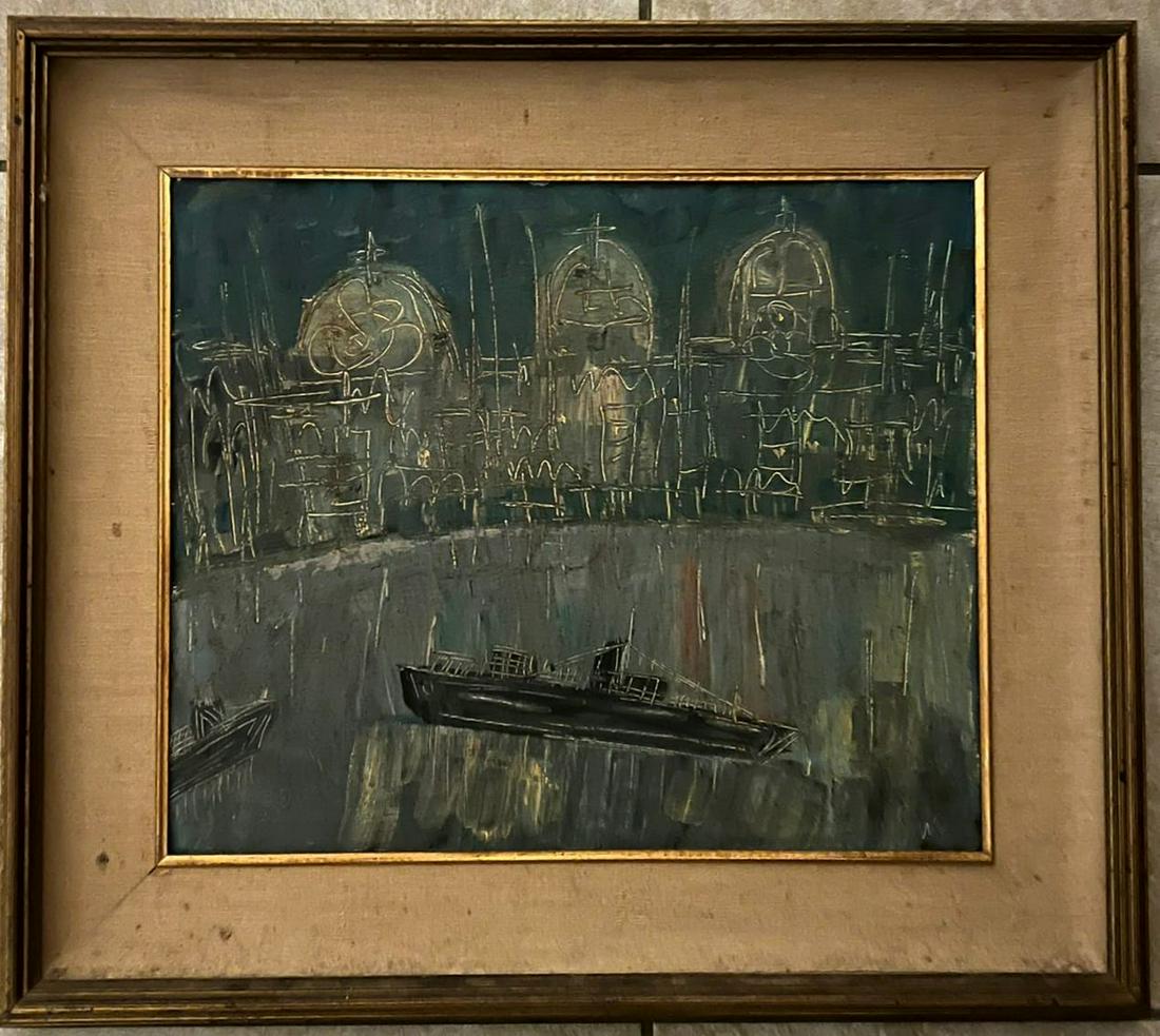 Amazing William Grosvenor Congdon Oil Wood (1 of 2)