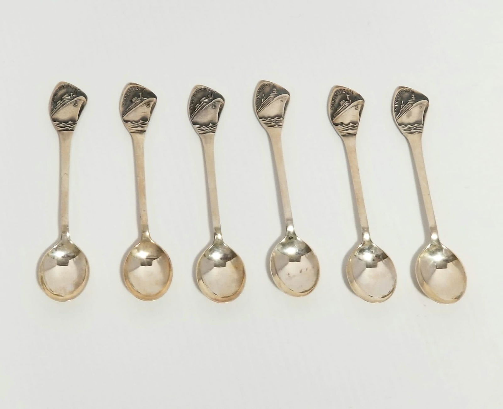 Amazing H.H. Sterling Silver Statendam Spoons Set (1 of 7)