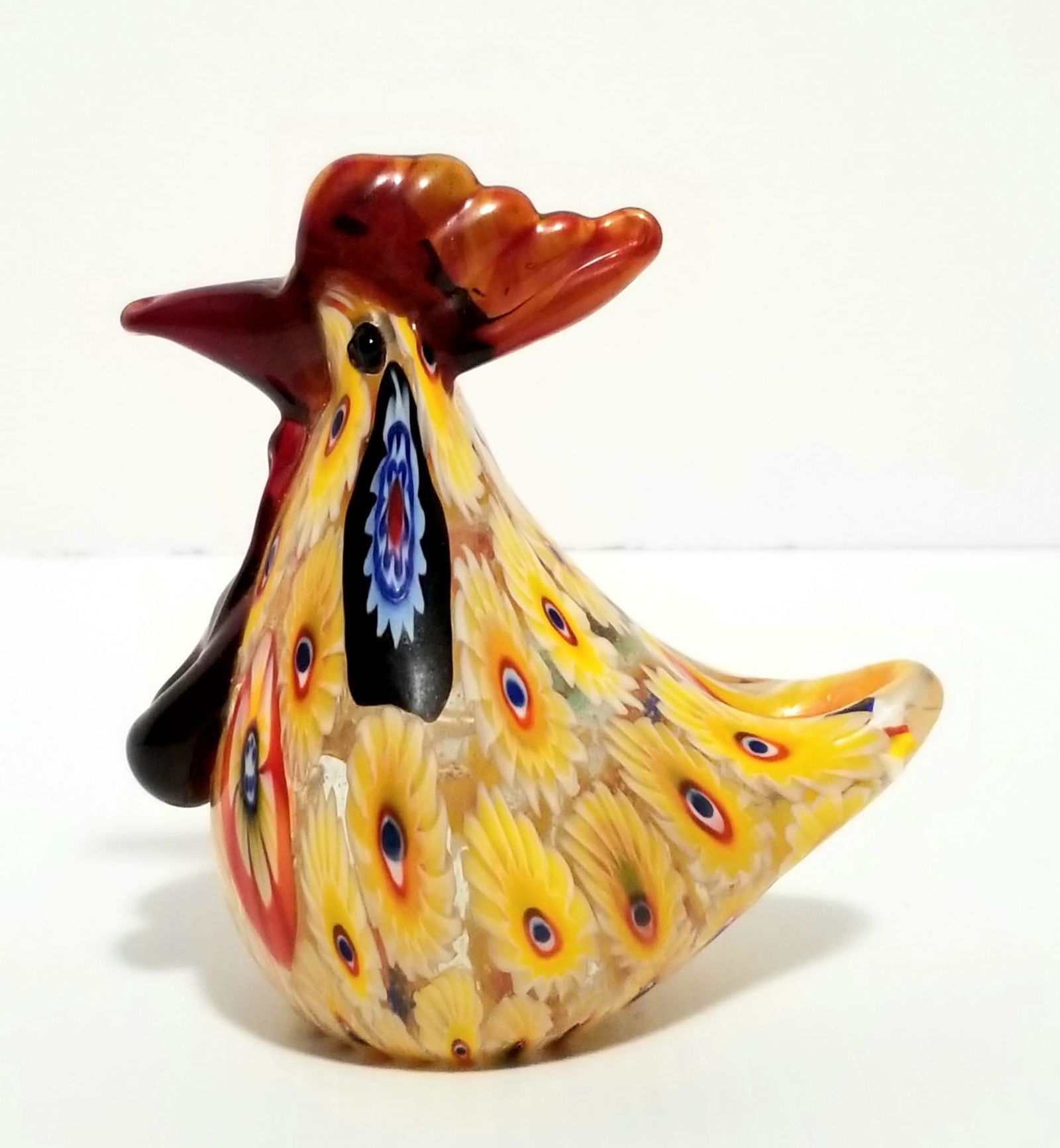 Amazing Murano Rooster Art Glass (1 of 3)