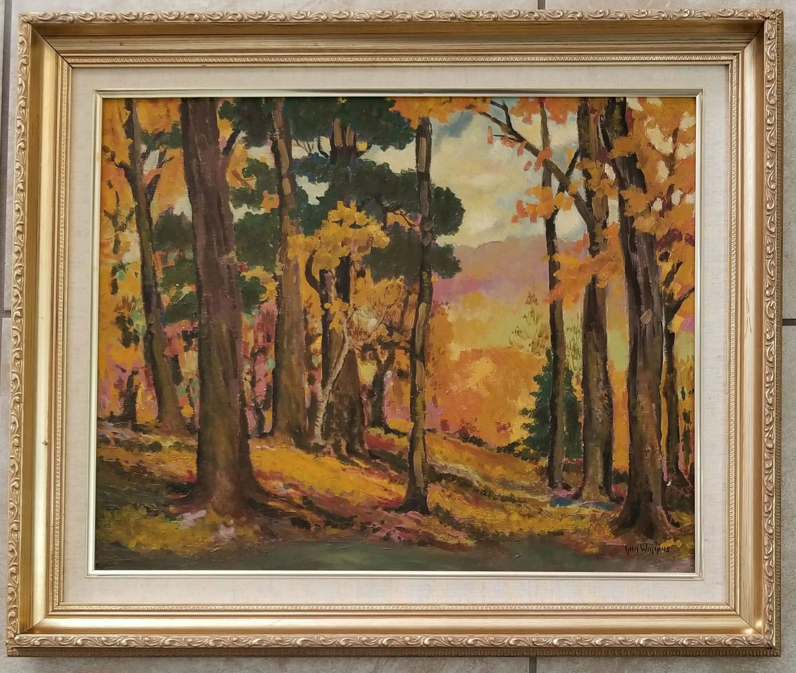 Amazing Guy Carleton Wiggins Oil Painting (1 of 2)