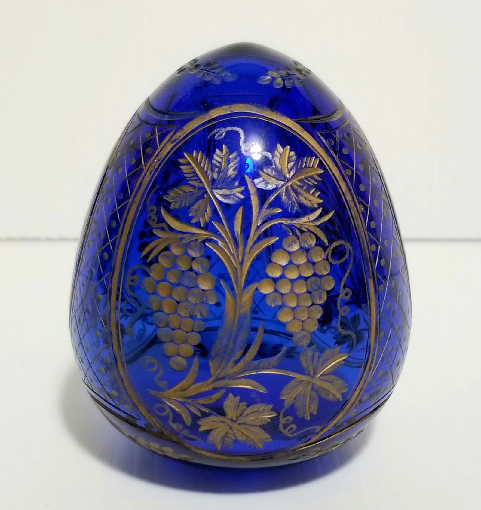 Amazing Faberge Hand Painted Crystal Egg (1 of 4)