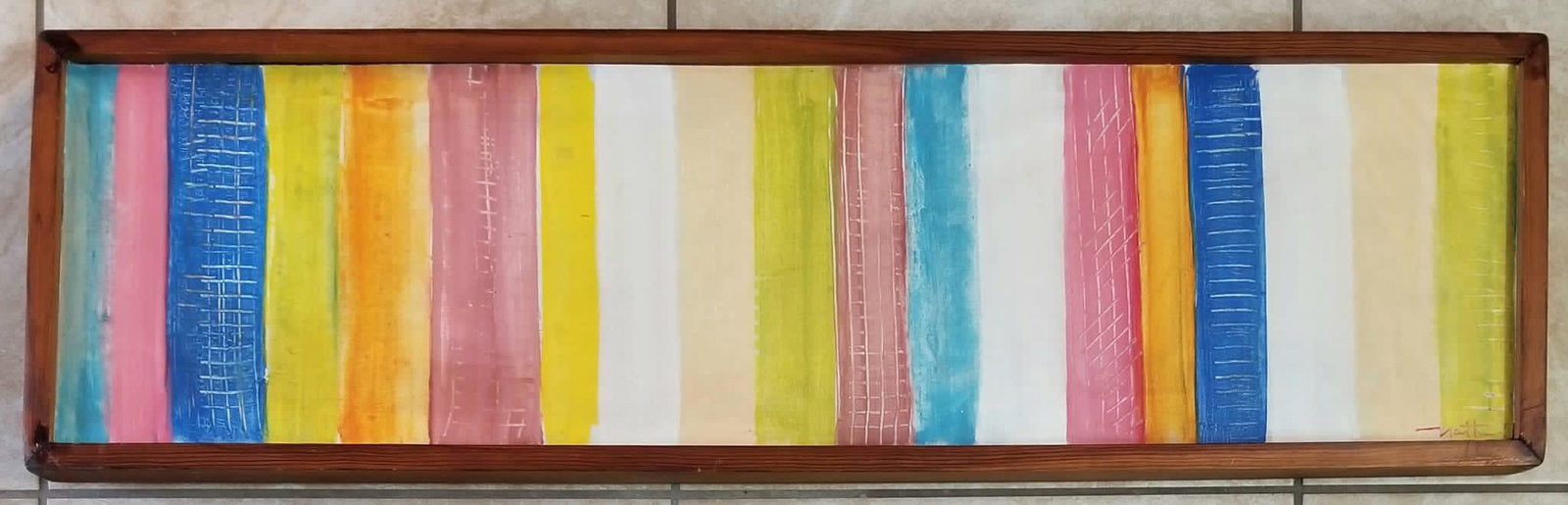 Amazing Robert Natkin Acrylic Canvas (1 of 2)