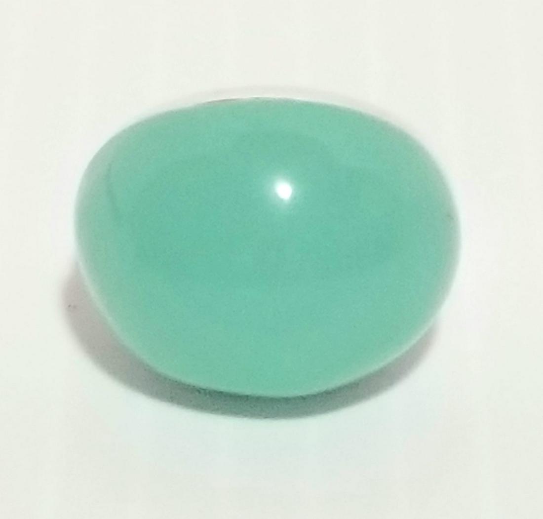 Amazing 925 Sterling Green Stone Ring (1 of 6)