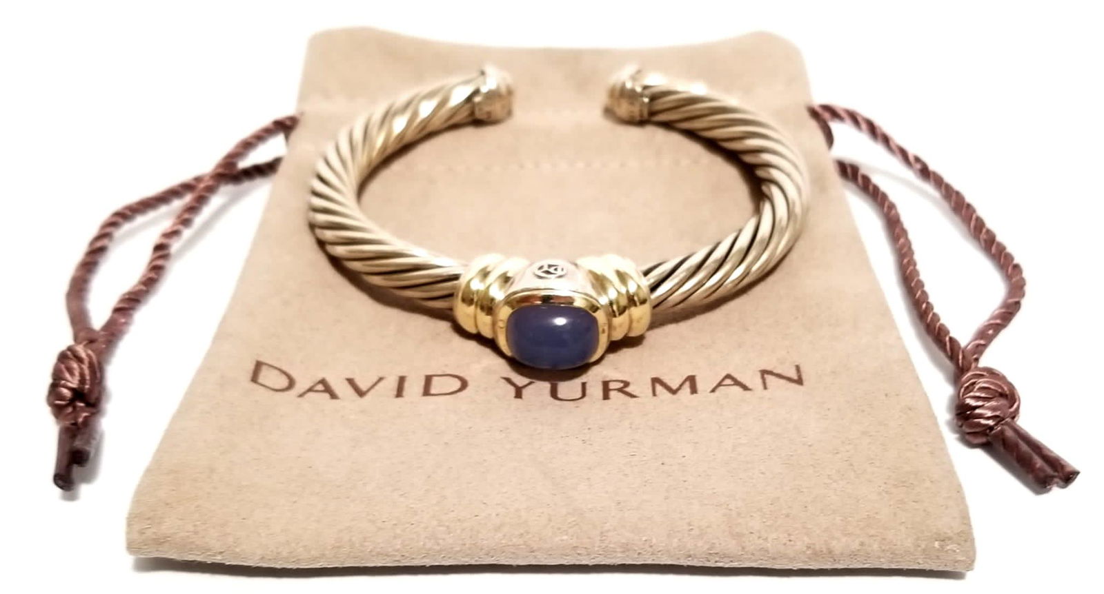 Amazing 925 David Yurman 585 Rope Bracelet (1 of 8)