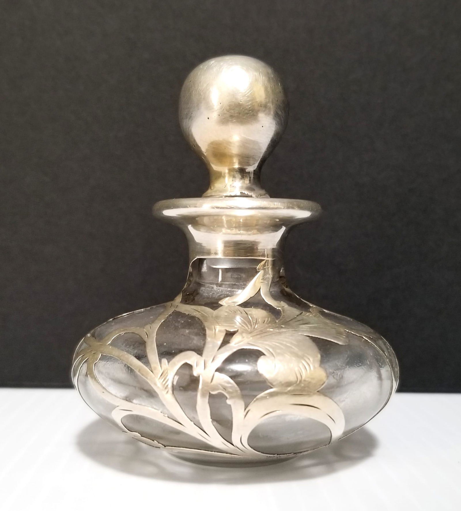 Amazing Sterling Silver Perfume Bottle (1 of 6)