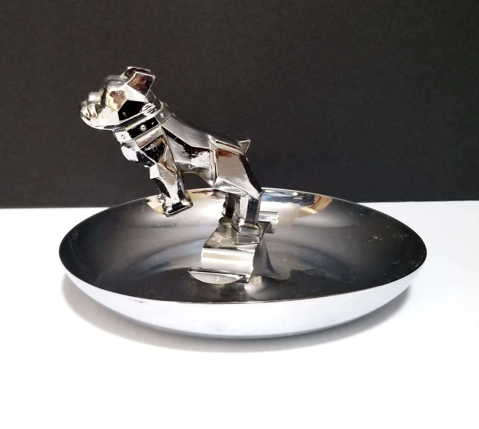 Amazing Mack Collectible Metal Dog Ashtray (1 of 5)