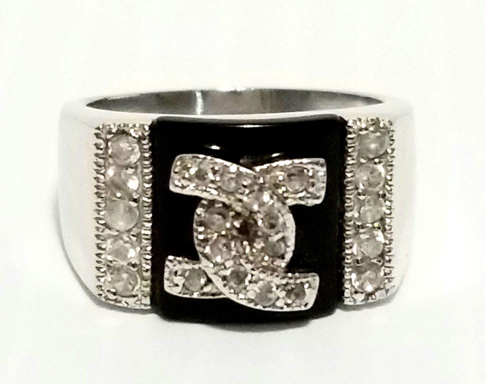 Amazing 925 Sterling Black Onyx Ring (1 of 5)