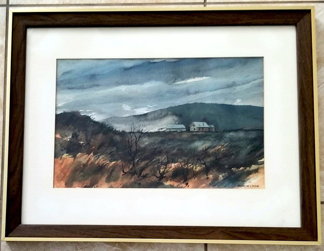 Amazing Maurice Logan Watercolor/Paper (1 of 2)
