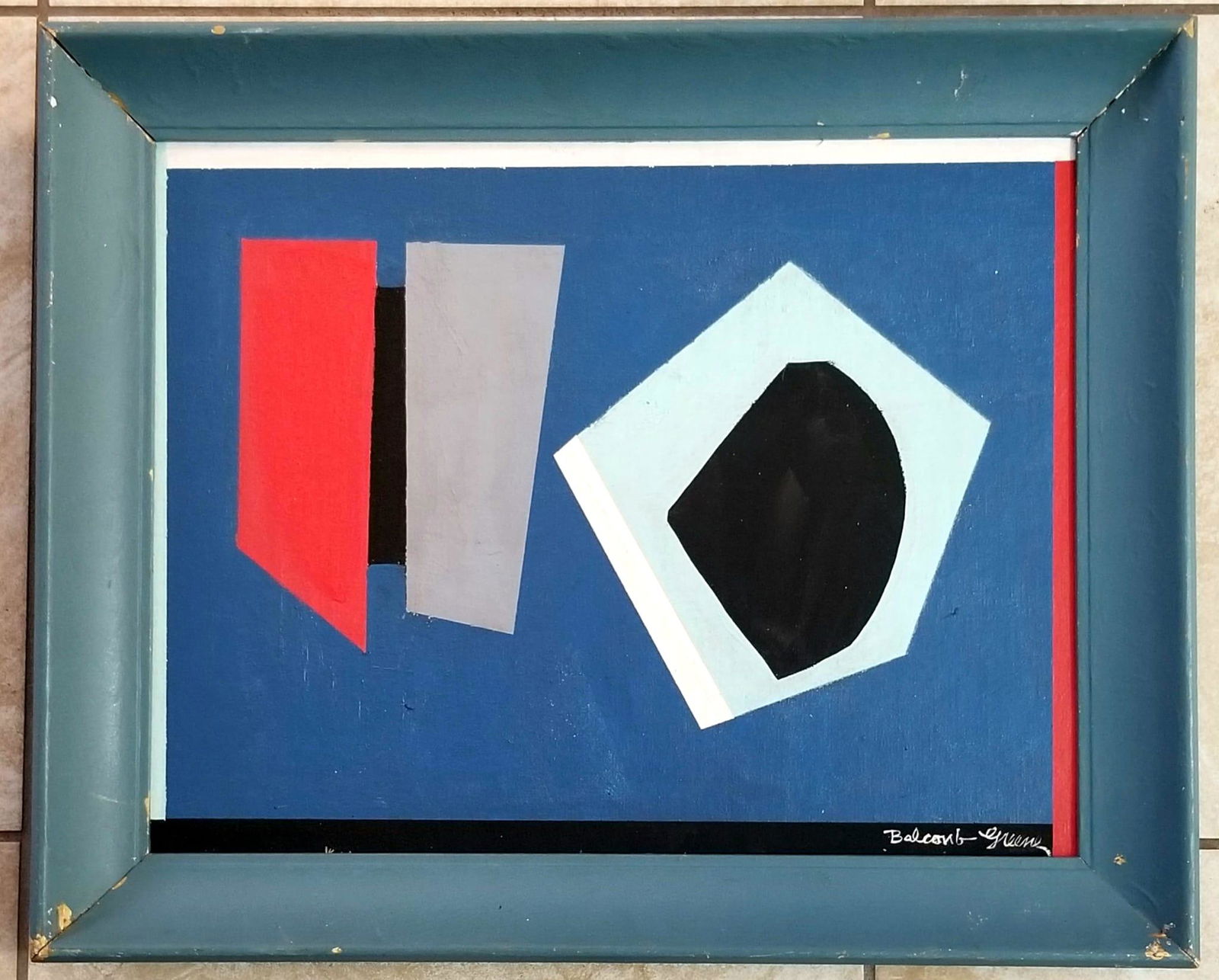 Amazing Balcomb Greene Oil Canvas (1 of 2)