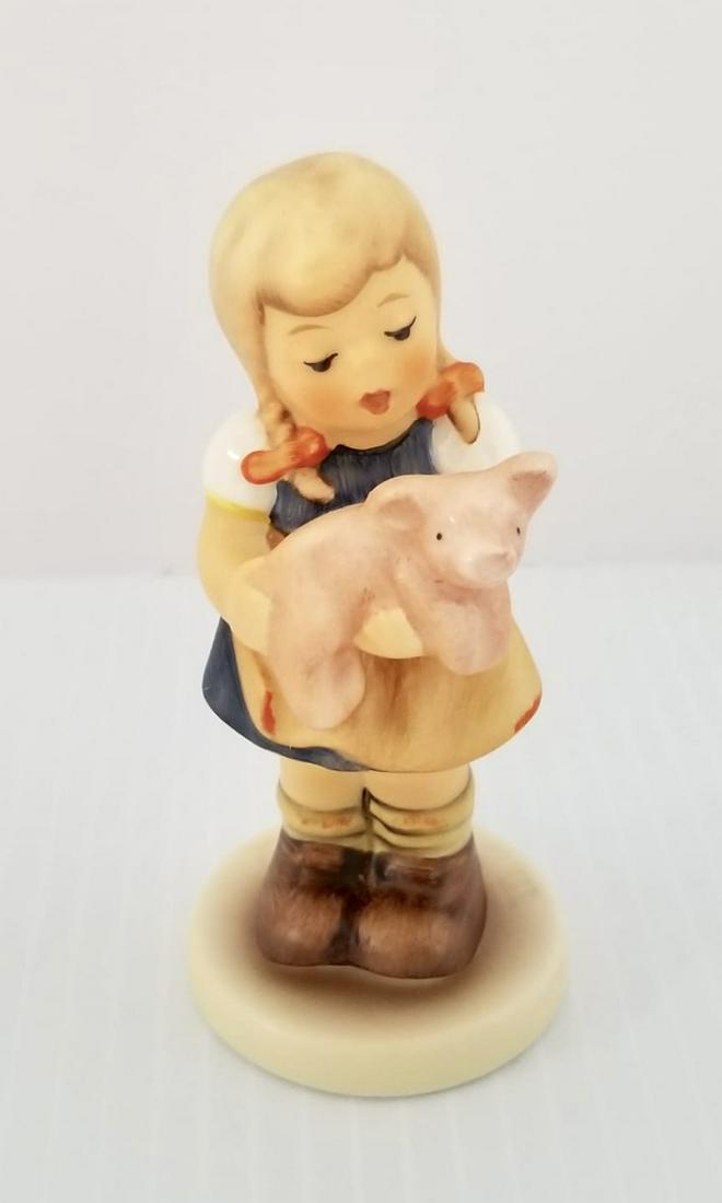 Amazing Goebel 2052 Germany Girl & Pig Figurine: Beautiful Goebel 2052 Germany girl and pig figurine, limited edition, collectibles, original box.