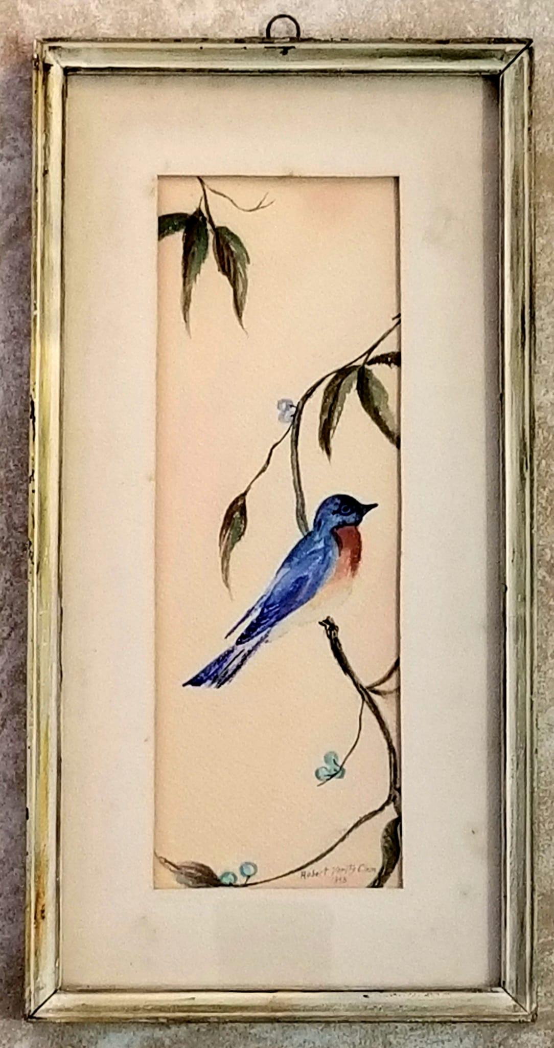 Amazing Robert Verity Clem 1958 Watercolor: Nice Robert Clem watercolor, 1958. 14 x 7 inches. Provenance: private owner. Biography: Born: 1933 - 2010. Mr. Clem was a self-taught painter, showing artistic talent at an early age growing up in Ham