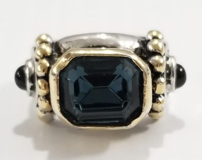 Amazing 925 Sterling 14KT Solid Gold Ring: Nice 925 sterling silver, 14kt solid yellow gold art deco solid ring, 14.1 grams, size 8.