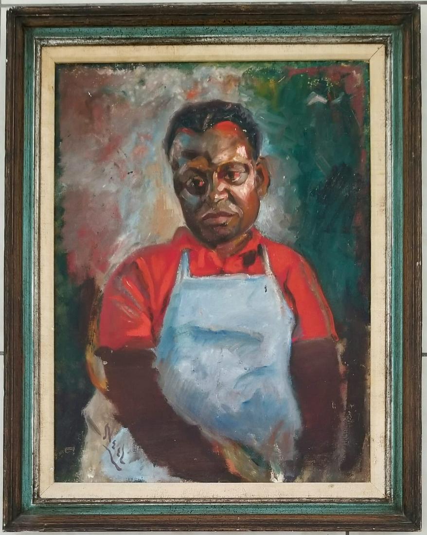 Amazing Alice Neel Oil Canvas (1 of 2)