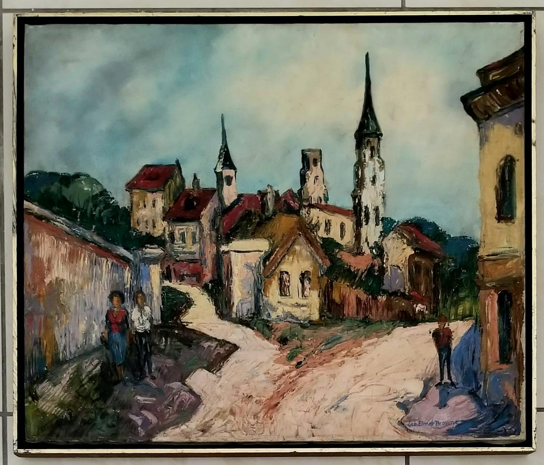 Amazing George Elmer Browne Oil Canvas (1 of 2)