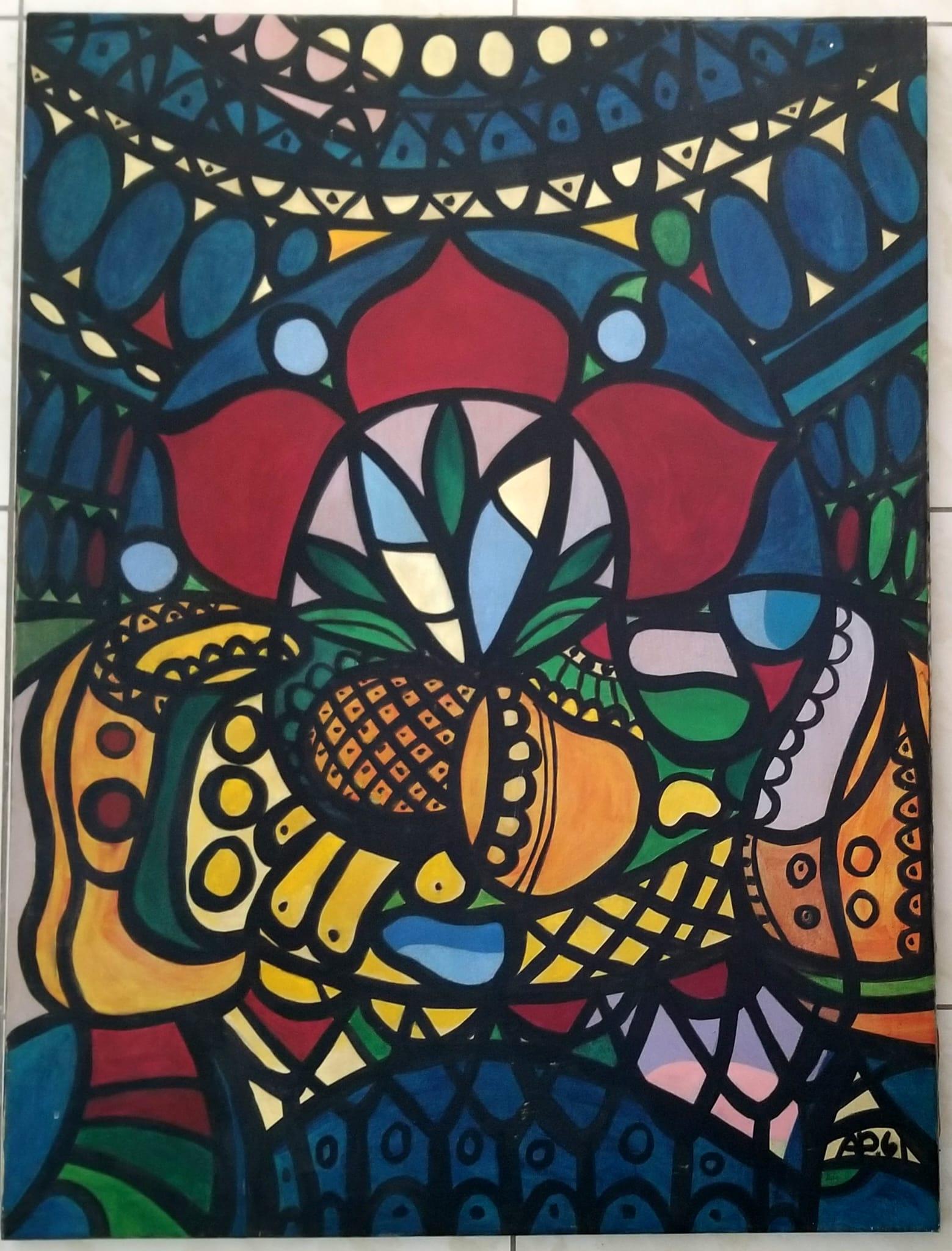 Amazing Amelia Pelaez 1961 Oil Canvas (1 of 2)