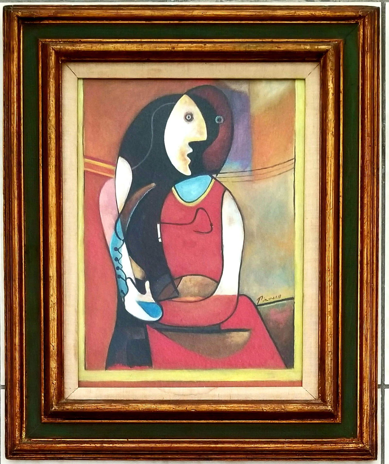 Amazing Pablo Picasso Mixed Media Paper (1 of 2)
