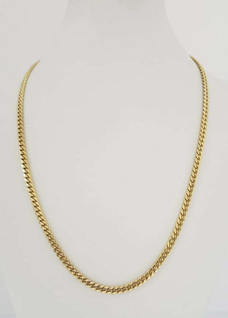 Amazing 10KT Gold Cuban Link Necklace (1 of 6)