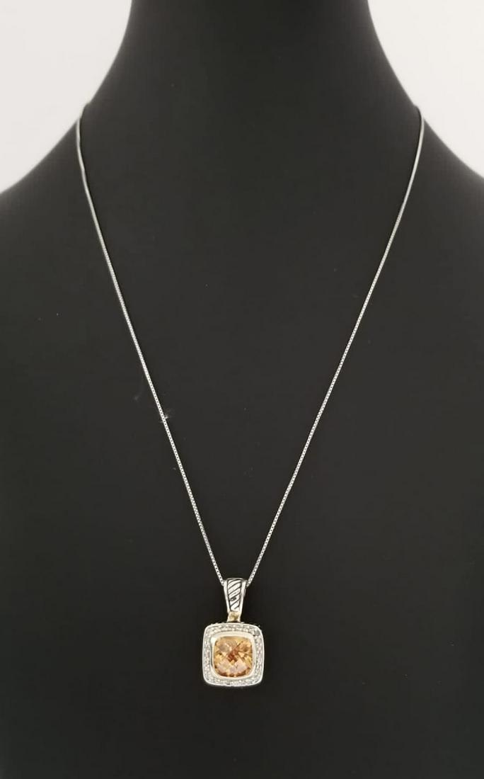 Amazing 925 Sterling Silver Pendant Necklace (1 of 7)